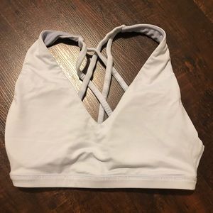 Ptula light blue colored sports bra